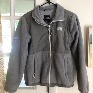 Womens Denali North Face Fleece M Medium Gray